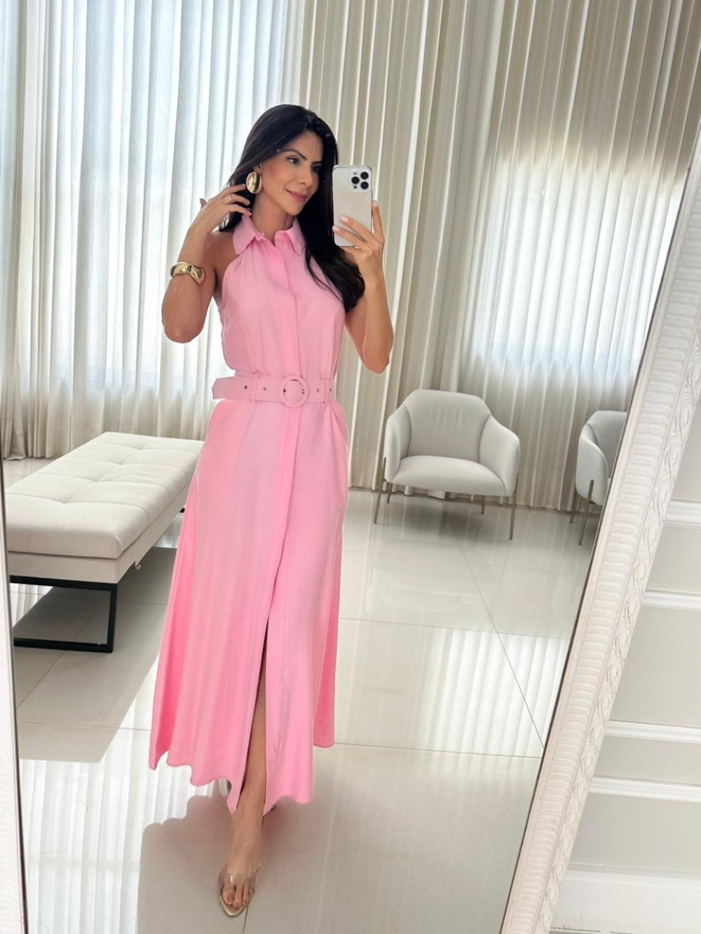 VESTIDO ROSA