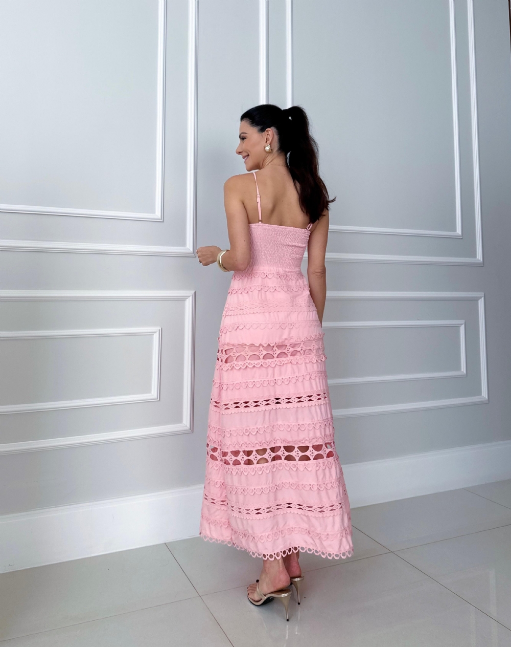 VESTIDO LILA